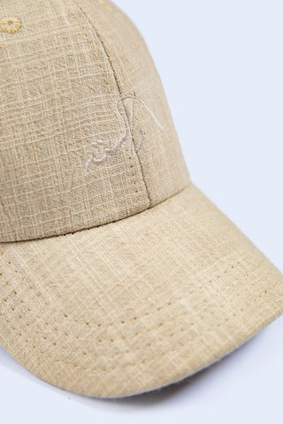 Sand Khaddar Cap