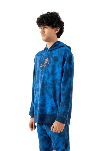 Digink collab tye dye hoodie