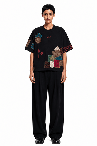 Bazm Patchwork T-Shirt