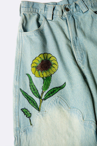 Sunlit flight barrel fit jeans
