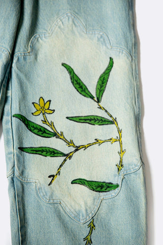 Sunlit flight barrel fit jeans