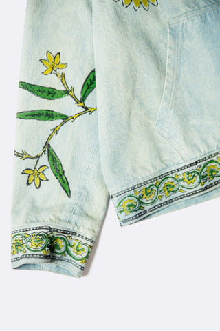 Sunlit flight zipper hoodie