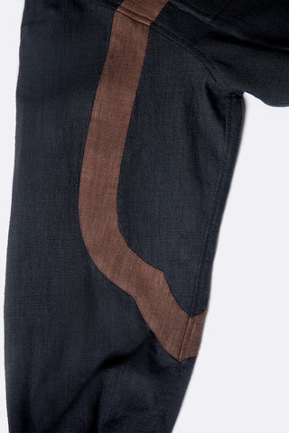 Arched passage zipper hoodie