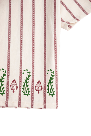 Bagh-E-Nazar block print T-shirt