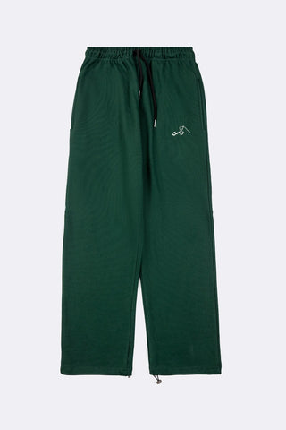 Emerald Green Terry Knit Bottoms