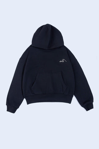Oversized Premium Black Hoodie