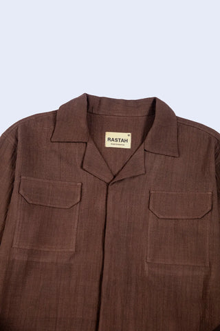 Brown Button Down