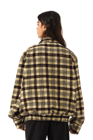 Plaid handwoven heavyweight shirt