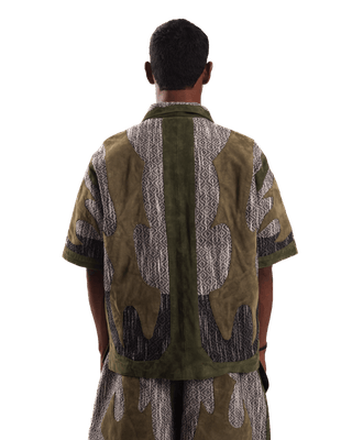 "Chartreuse" button-down