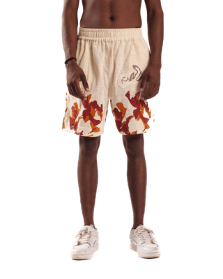 "Ember mosaic" shorts