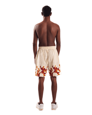 "Ember mosaic" shorts