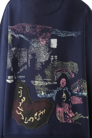"Spirits" screen printed sweatshirt
