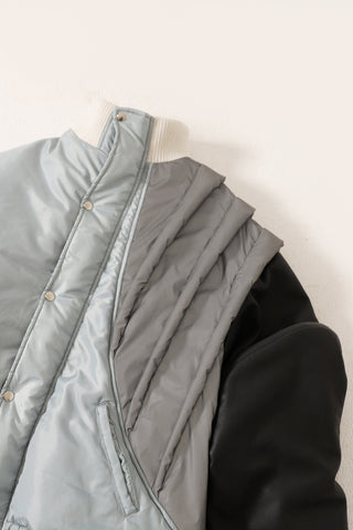 "2001" paneled time travel jacket