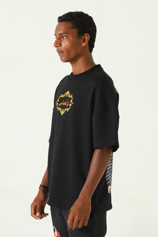 "Lucky irani" screen print T-shirt