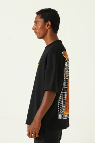 "Lucky irani" screen print T-shirt