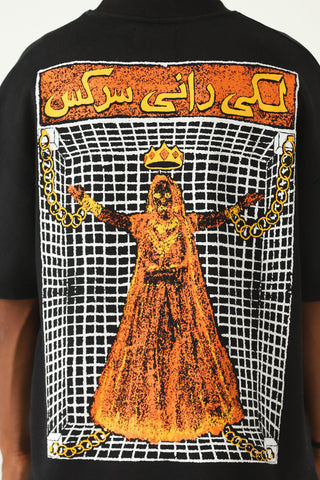 "Lucky irani" screen print T-shirt