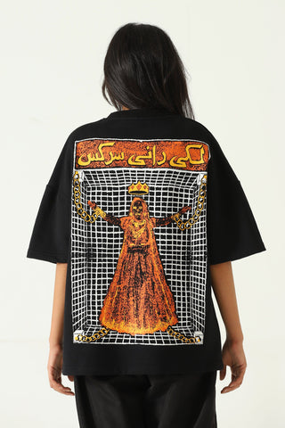 "Lucky irani" screen print T-shirt