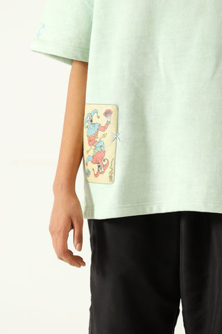 "Kabhi khushi kabhi gham" ocean green T-shirt