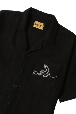 "Time traveller" button-down
