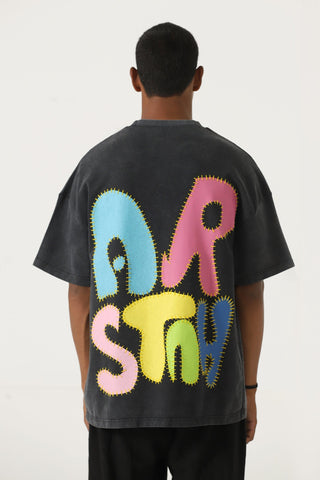"Bubblegum" printed T-shirt