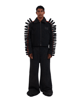 "Autumn blaze" woolen jacket
