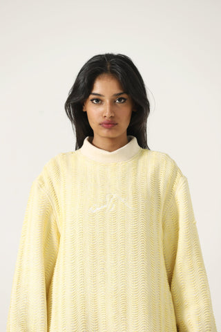 Handwoven detachable long shirt