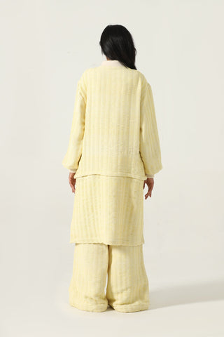 Handwoven detachable long shirt