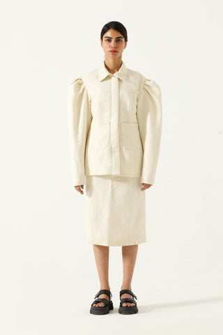 Silk jacqaurd co ord set
