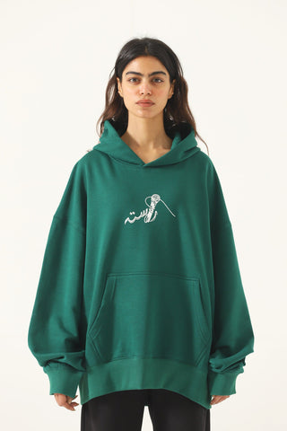 "91 in the bronx" sea green hoodie
