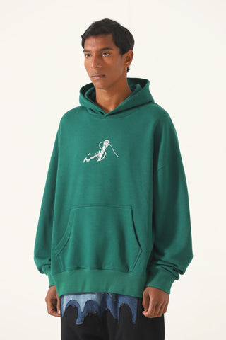 "91 in the bronx" sea green hoodie