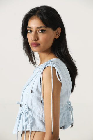 Handwoven cotton blouse