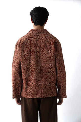 Crimson Ajrak Shirt