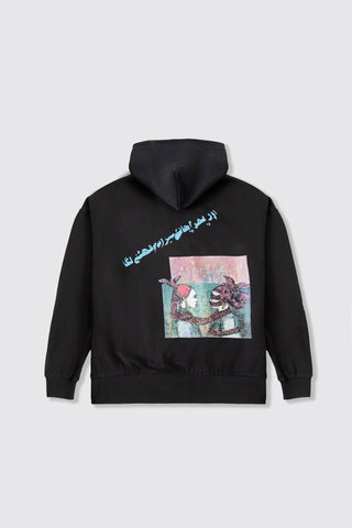 "REFLECTIONS" BLACK HOODIE - Rastah