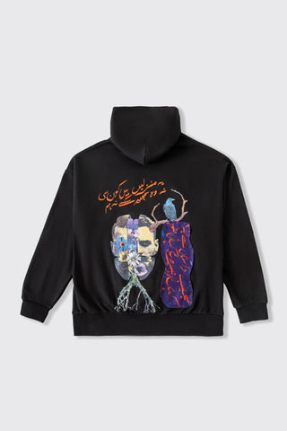 PURE IMAGINATION - BLACK HOODIE - Rastah