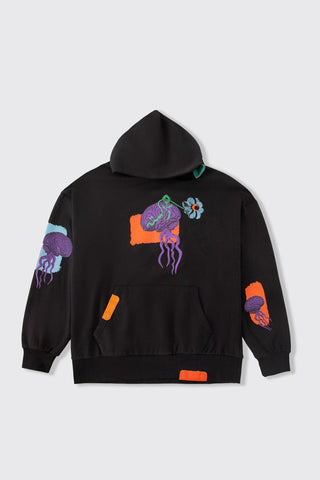 PURE IMAGINATION - BLACK HOODIE - Rastah