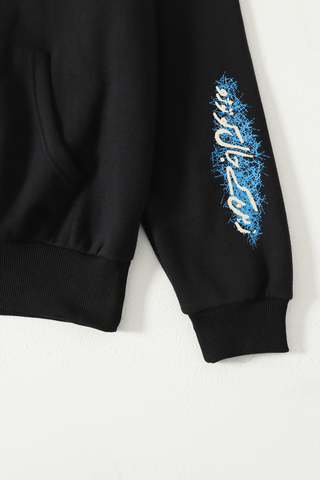 "Dil ki awaz" black hoodie