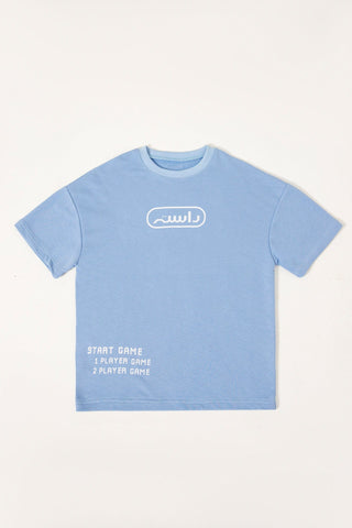 SUPER MECHANIC BROS - SKY BLUE T-SHIRT - Rastah