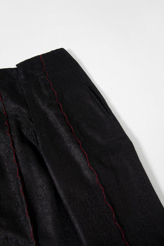 UJ BESPOKE X RASTAH HAND CRAFTED SILK TROUSERS - Rastah