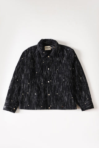 Handwoven mirror jacket