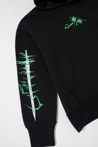 "HANIF NIAZI" PRINTED COLLAB HOODIE - Rastah
