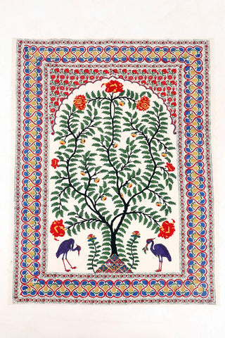 TREE OF LOVE HAND PRINTED TAPESTEY - Rastah