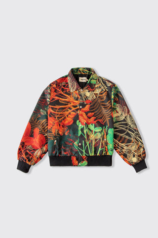 JUNGLE PRINT OVERSIZED BOMBER - Rastah