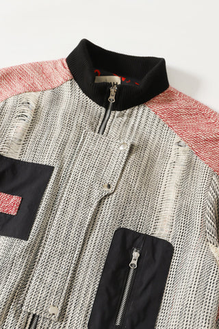 "Kasuri" tactical handwoven jacket