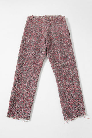 RECYCLED MIXED YARN TROUSERS - Rastah