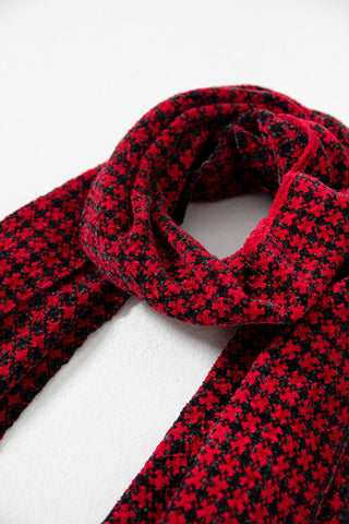 HANDWOVEN VELVET SCARF - Rastah