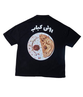 ROTI KEBAB BLACK T-SHIRT - Rastah