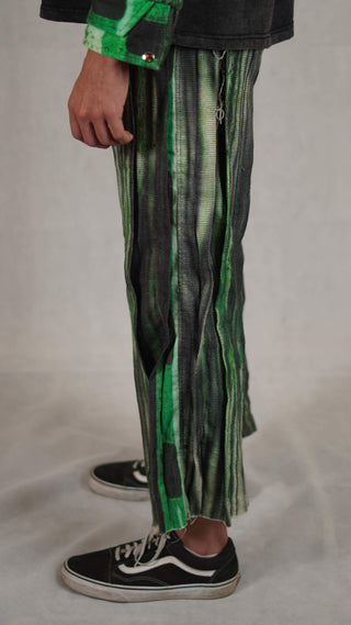 VIPER print handwoven party pants - Rastah