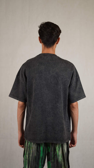 Acid Wash Logo T-shrit - Rastah