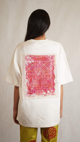 Model Town Off White T-shirt - Rastah