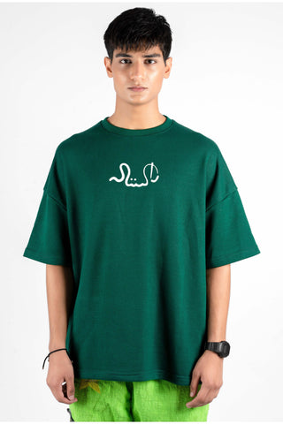 JUSTAJU SEA GREEN T-SHIRT - Rastah
